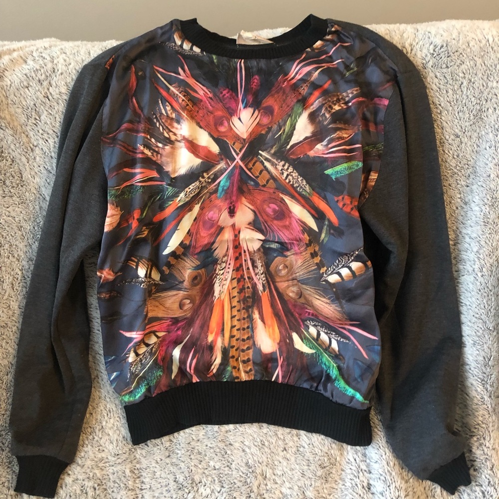 Nicole Miller printed top